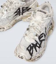 Balenciaga Runner Graffiti distressed sneakers