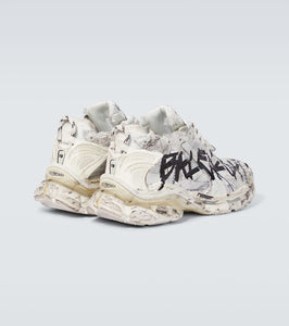 Balenciaga Runner Graffiti distressed sneakers