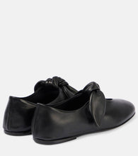 CO Bow-detail leather flats