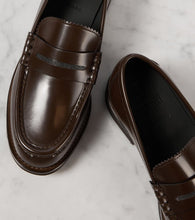 Brunello Cucinelli Monili leather penny loafers