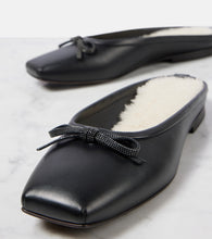 Brunello Cucinelli Monili shearling-lined leather mules