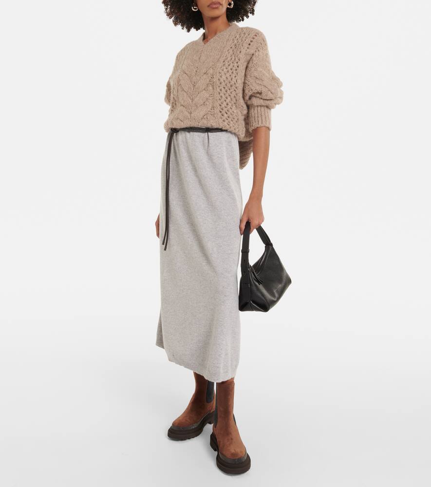 Brunello Cucinelli Monili suede Chelsea boots