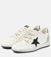 Golden Goose Ball Star glitter leather sneakers