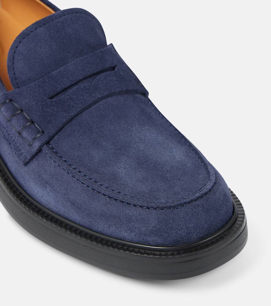Tod's Suede penny loafers