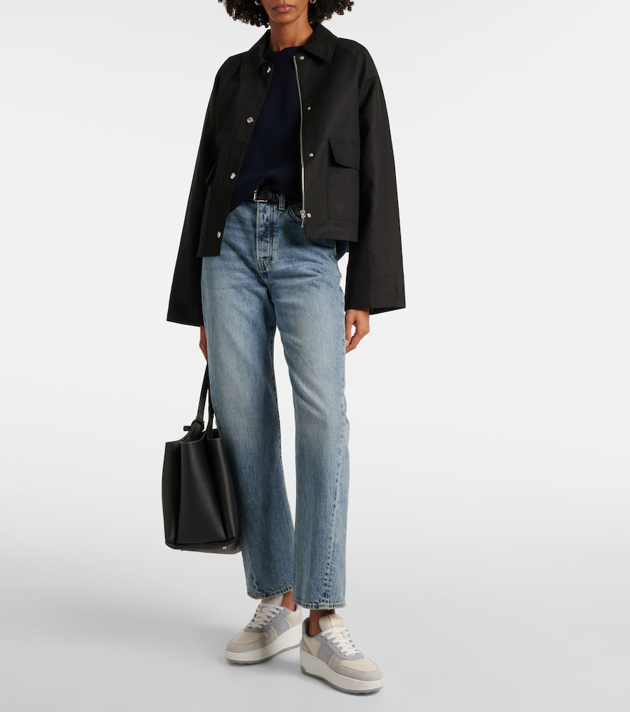 Tod's Leather-trimmed sneakers