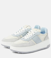 Tod's Leather-trimmed sneakers