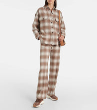 Tod's Knitted leather-trimmed sneakers