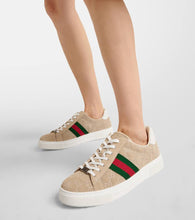 Gucci Ace suede sneakers
