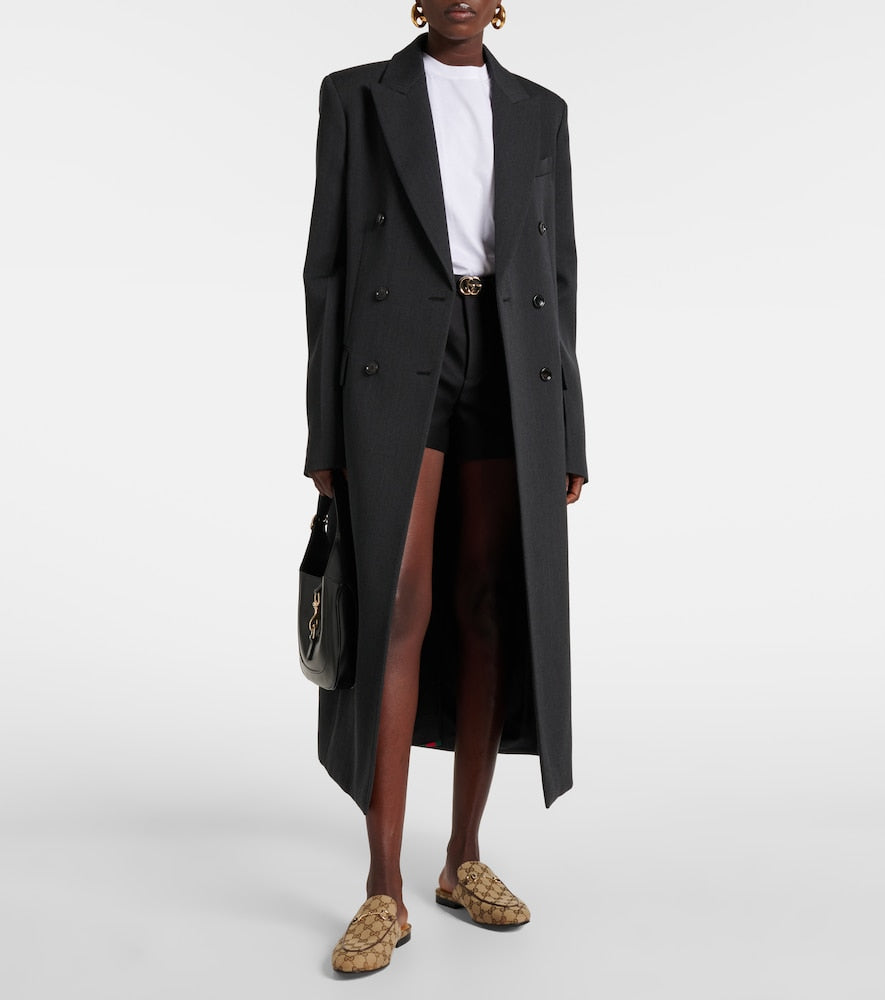 Gucci Princetown GG canvas mules