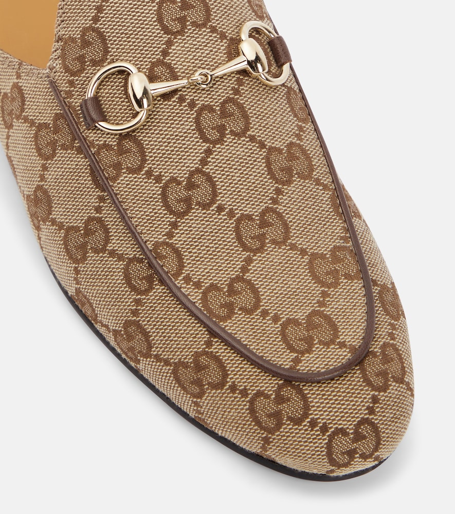 Gucci Princetown GG canvas mules
