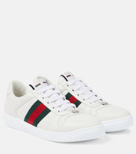 Gucci Screener leather sneakers - Gucci Screener 皮革运动鞋