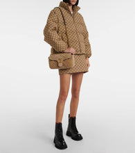 Gucci GG Marmont Small shearling shoulder bag