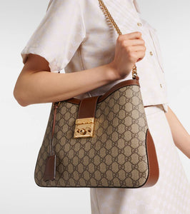 Gucci Padlock Medium GG Canvas shoulder bag