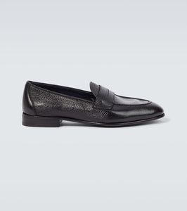 Brioni Appia penny leather loafers