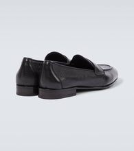 Brioni Appia penny leather loafers