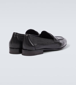 Brioni Appia penny leather loafers