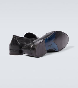 Brioni Appia penny leather loafers