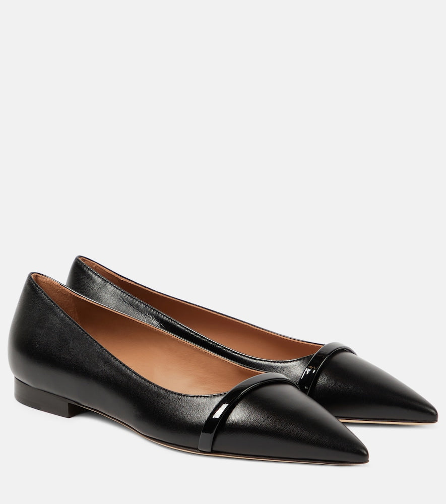 Malone Souliers Jhene leather ballet flats - Malone Souliers Jhene 皮革芭蕾平底鞋