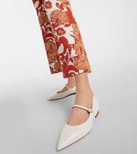 Malone Souliers x Tabitha Simmons Kate leather ballet flats