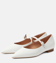 Malone Souliers x Tabitha Simmons Kate leather ballet flats