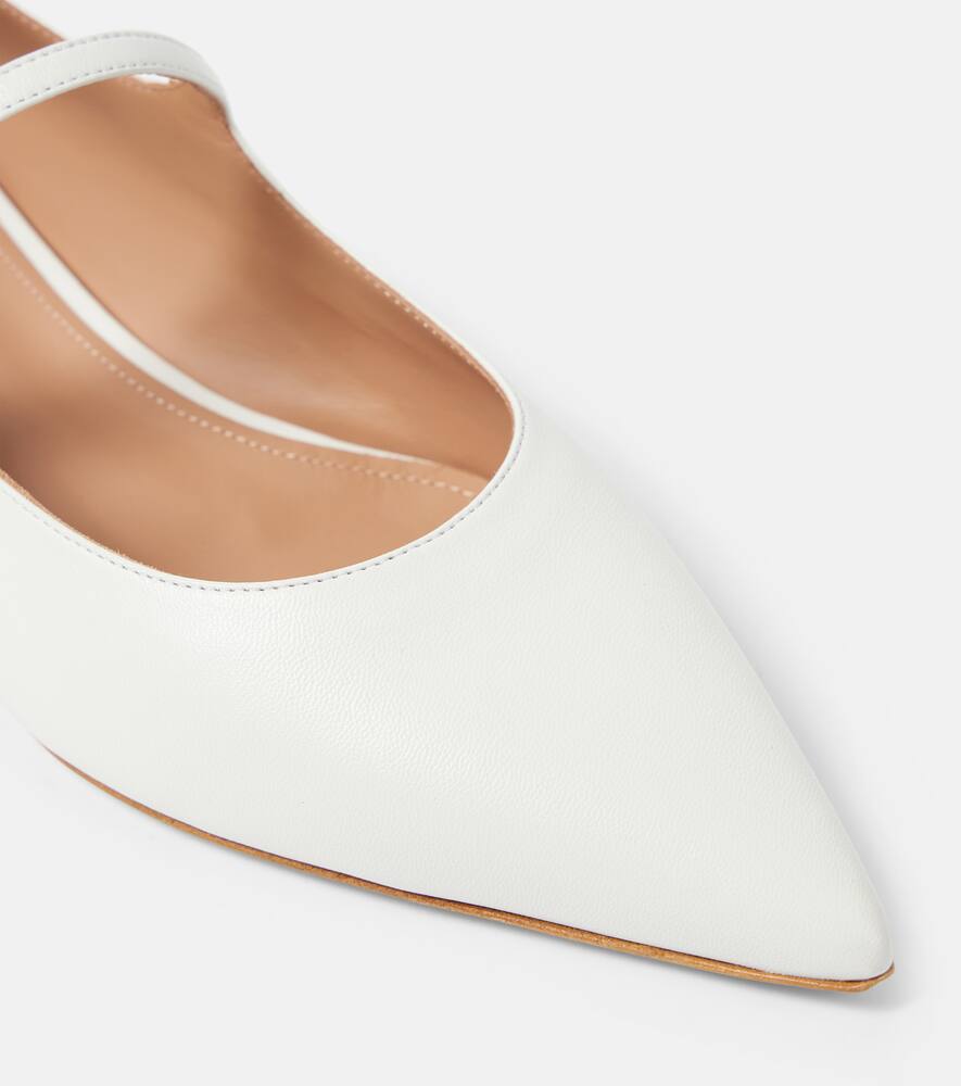 Malone Souliers x Tabitha Simmons Kate leather ballet flats