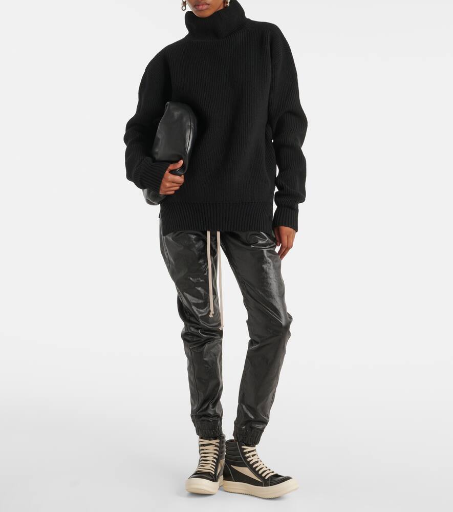 Rick Owens Vintage leather high-top sneakers
