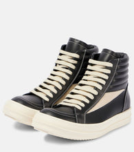 Rick Owens Vintage leather high-top sneakers