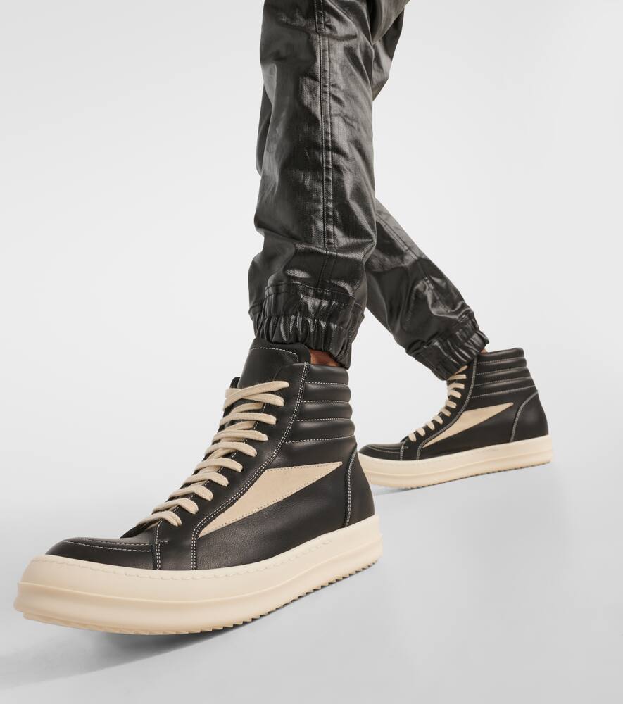 Rick Owens Vintage leather high-top sneakers
