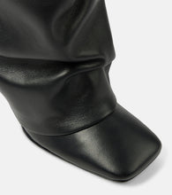 The Attico Rea leather knee-high boots