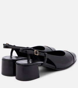 Tory Burch Leather slingback pumps