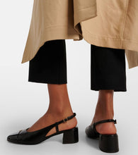 Tory Burch Leather slingback pumps