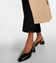Tory Burch Leather slingback pumps