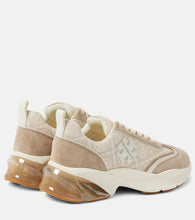 Tory Burch Good Luck T Monogram leather sneakers