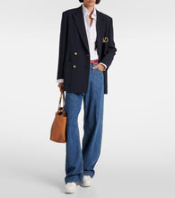 Valentino Garavani Open Disco leather wedge sneakers