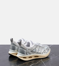 Valentino Garavani VLogo Easyjog leather-trimmed sneakers