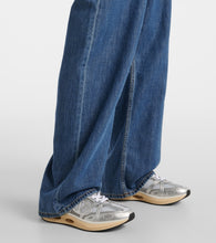 Valentino Garavani VLogo Easyjog leather-trimmed sneakers