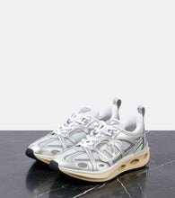 Valentino Garavani VLogo Easyjog leather-trimmed sneakers