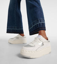 Valentino Garavani Freedots XL leather platform sneakers