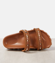 Valentino Garavani Rockstud leather espadrille sandals