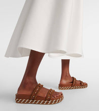 Valentino Garavani Rockstud leather espadrille sandals