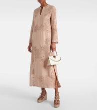 Valentino Garavani Torchon leather wedge espadrilles