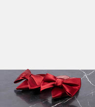 Valentino Garavani Bow-detail 05 satin mules
