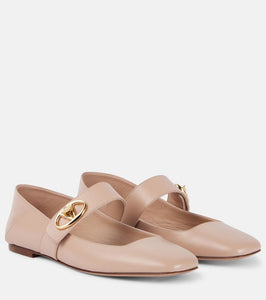 Valentino Garavani VLogo Locker Mary Jane flats