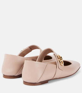 Valentino Garavani VLogo Locker Mary Jane flats