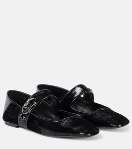 Valentino Garavani VLogo Locker Mary Jane flats