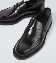 Gucci Leather penny loafers