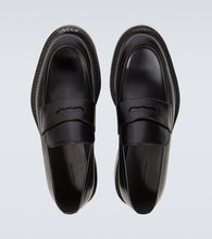 Gucci Leather penny loafers