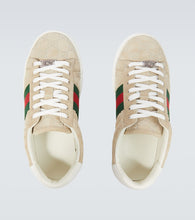 Gucci Gucci Ace suede sneakers