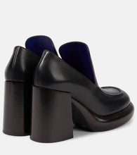 Burberry Leather loafer pumps