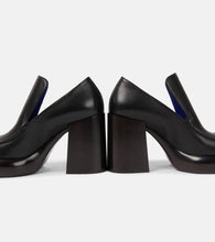 Burberry Leather loafer pumps